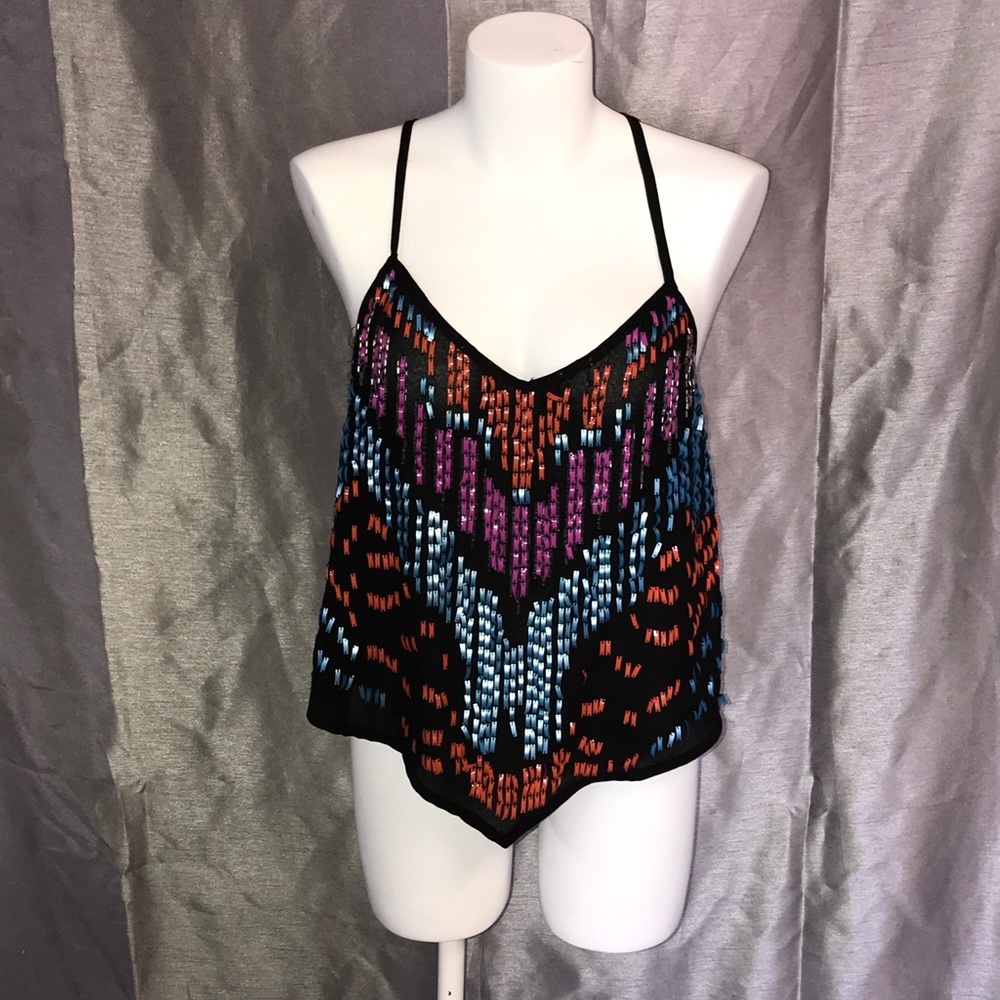 Hazel Haze Sequin Top